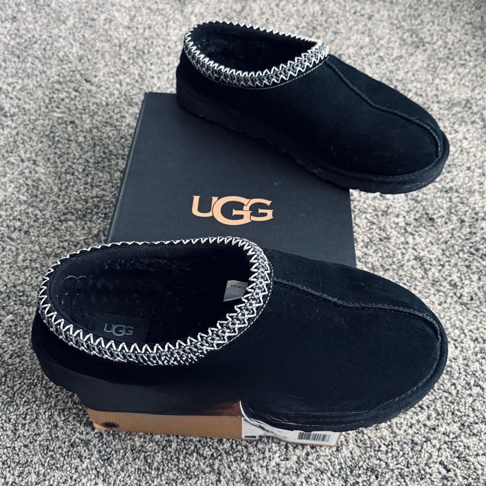 UGG Men's Black Tasman Slipper